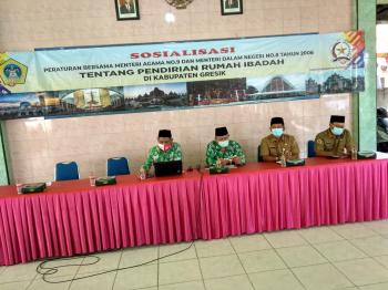 Ketua PC LDII Duduk Sampeyan Hadiri Undangan Sosialisasi Bersama Forkopimcam